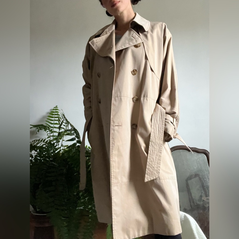 Tsumori Chisato Tan Trench Coat - Picture 7 of 7